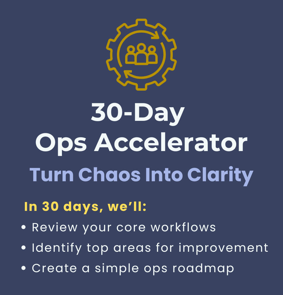 30-Day Ops Accelerator