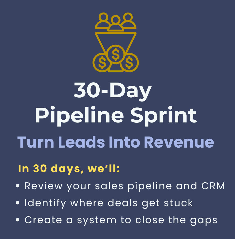 30-Day Pipeline Sprint 30-Day Pipeline Sprint